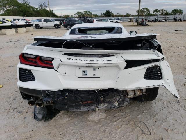 1G1YA2D45N5122607 - 2022 CHEVROLET CORVETTE STINGRAY 1LT WHITE photo 10