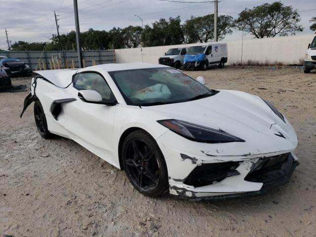 1G1YA2D45N5122607 - 2022 CHEVROLET CORVETTE STINGRAY 1LT WHITE photo 4