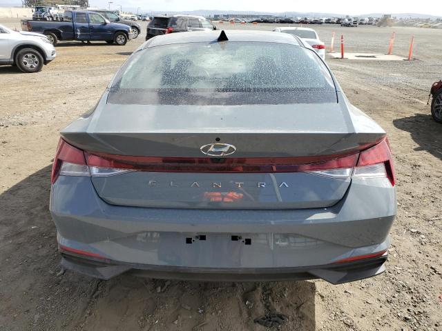 KMHLL4AG5NU361257 - 2022 HYUNDAI ELANTRA SE GRAY photo 6