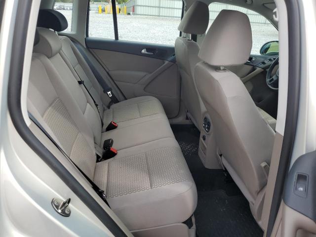 WVGBV7AX1BW506236 - 2011 VOLKSWAGEN TIGUAN S ვერცხლისფერი ფოტო 11