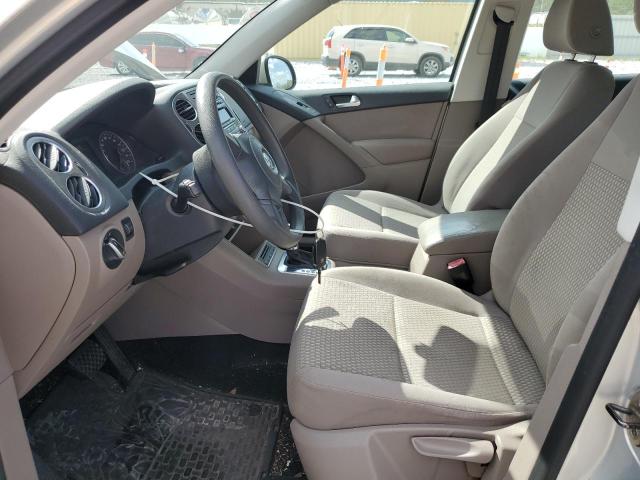 WVGBV7AX1BW506236 - 2011 VOLKSWAGEN TIGUAN S ვერცხლისფერი ფოტო 7