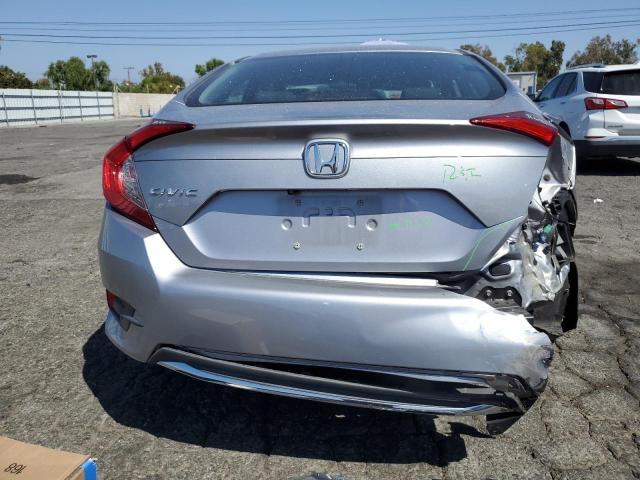 2HGFC2F64KH575565 - 2019 HONDA CIVIC LX SILVER photo 6