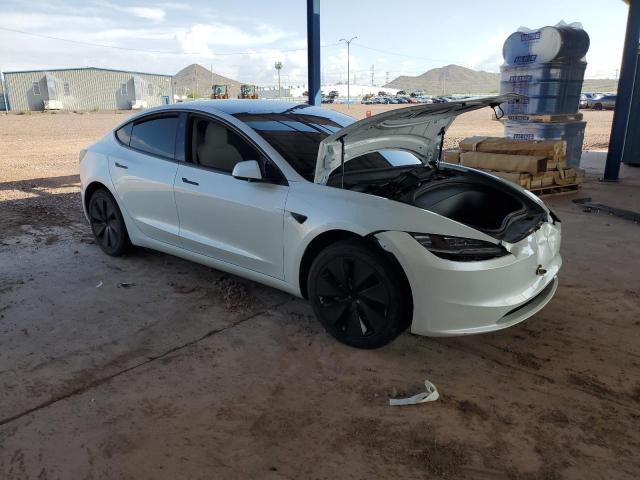 5YJ3E1EA7SF991272 - 2025 TESLA MODEL 3 თეთრი ფოტო 4