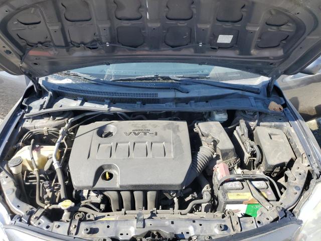 5YFBU4EE7DP104277 - 2013 TOYOTA COROLLA BASE Gris foto 11