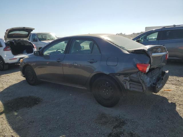 5YFBU4EE7DP104277 - 2013 TOYOTA COROLLA BASE Gris foto 2
