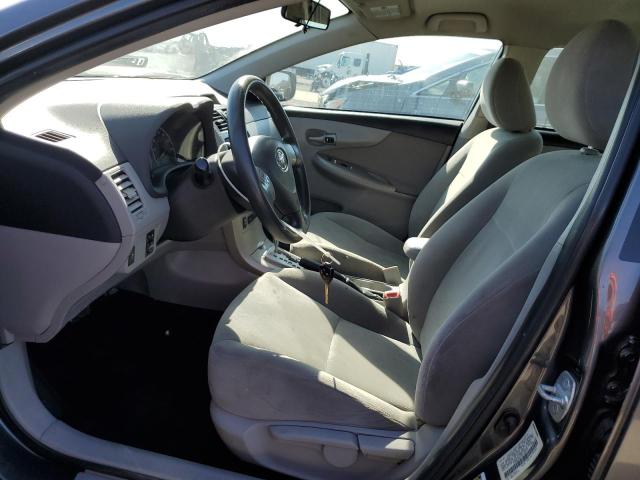 5YFBU4EE7DP104277 - 2013 TOYOTA COROLLA BASE Gris foto 7