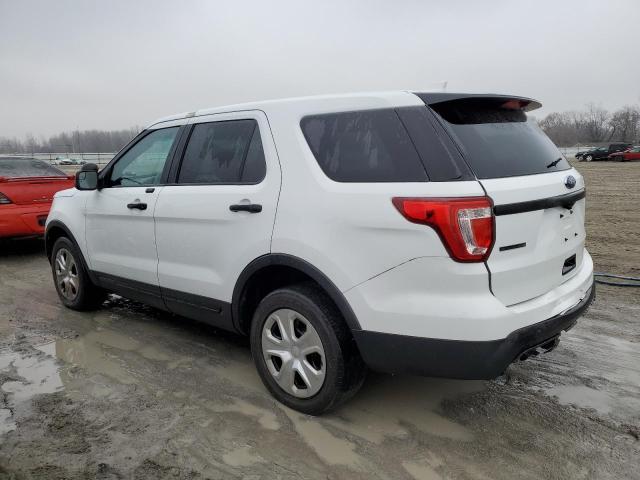 1FM5K8AR7GGA04684 - 2016 FORD EXPLORER POLICE INTERCEPTOR WHITE photo 2