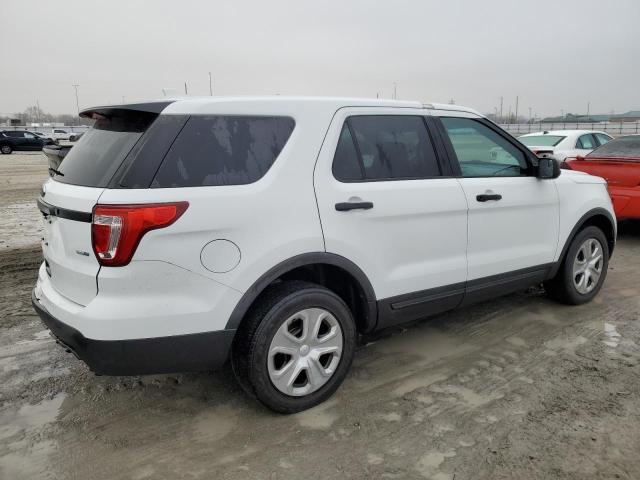 1FM5K8AR7GGA04684 - 2016 FORD EXPLORER POLICE INTERCEPTOR WHITE photo 3