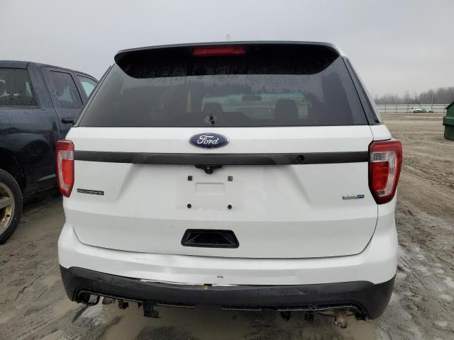 1FM5K8AR7GGA04684 - 2016 FORD EXPLORER POLICE INTERCEPTOR WHITE photo 6