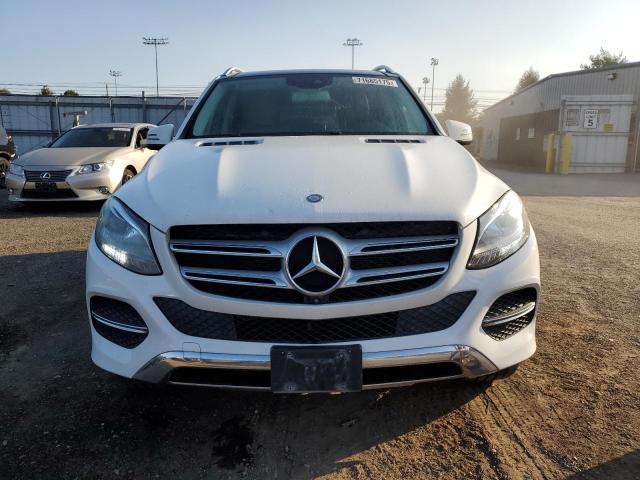 4JGDA5HB4HA903349 - 2017 MERCEDES-BENZ GLE 350 4MATIC WHITE photo 5