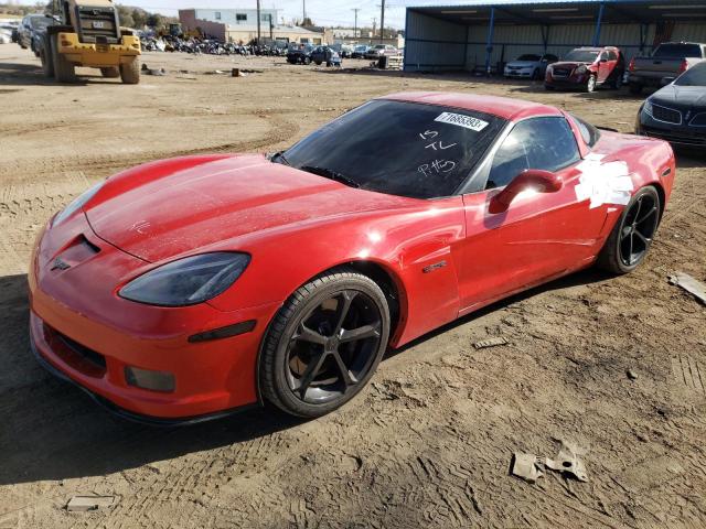 1G1YY26E285111490 - 2008 CHEVROLET CORVETTE Z06 RED photo 1