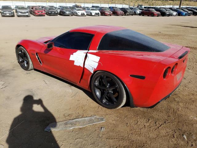 1G1YY26E285111490 - 2008 CHEVROLET CORVETTE Z06 RED photo 2