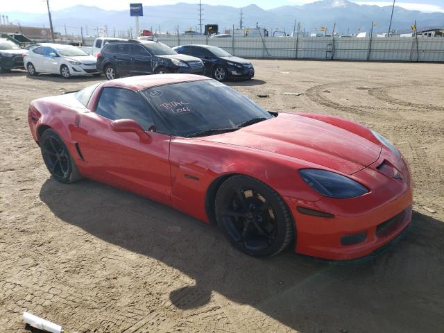 1G1YY26E285111490 - 2008 CHEVROLET CORVETTE Z06 RED photo 4