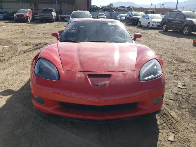 1G1YY26E285111490 - 2008 CHEVROLET CORVETTE Z06 RED photo 5