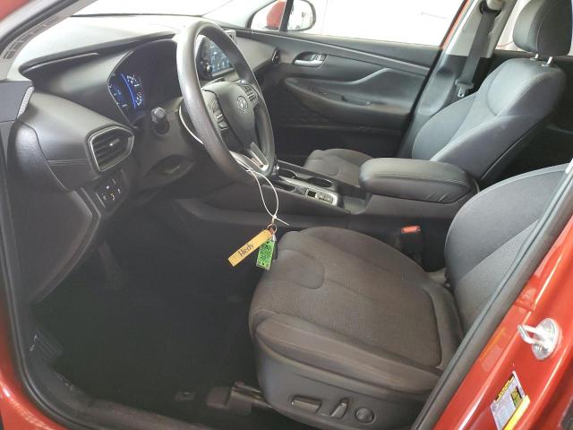 5NMS3CAD5LH175948 - 2020 HYUNDAI SANTA FE SEL RED photo 7