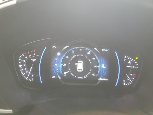 5NMS3CAD5LH175948 - 2020 HYUNDAI SANTA FE SEL RED photo 9