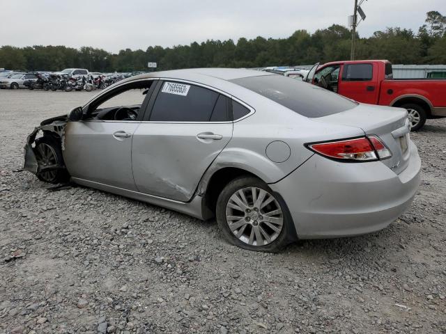 1YVHZ8CH7A5M57640 - 2010 MAZDA 6 I SILVER photo 2