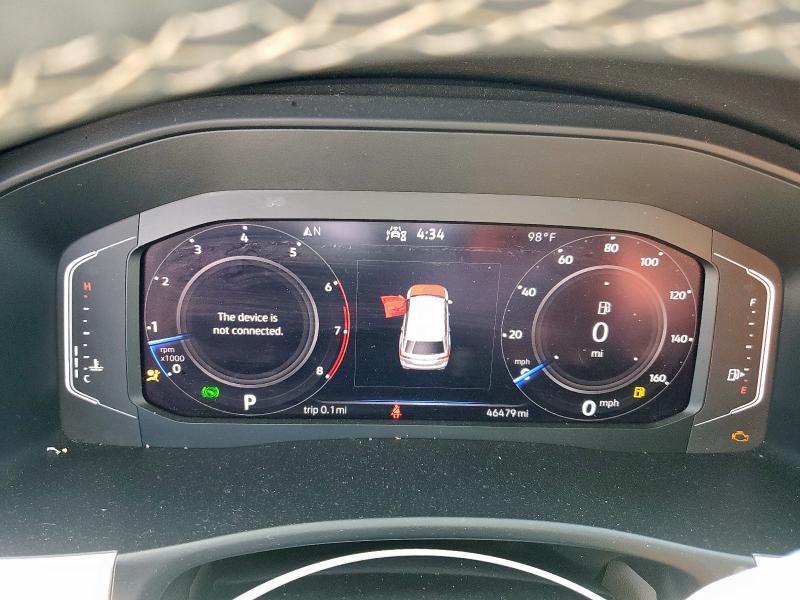 1V2WR2CA9PC514016 - 2023 VOLKSWAGEN ATLAS SE BLACK photo 9