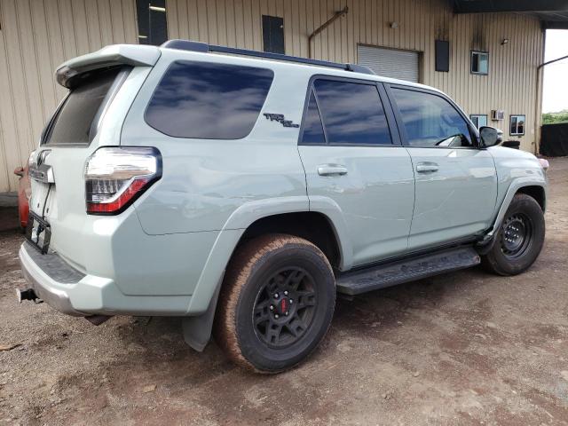 JTERU5JRXN6050751 - 2022 TOYOTA 4RUNNER SR5 PREMIUM GRAY photo 3