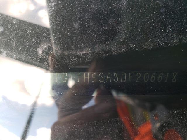 1G11H5SA3DF206618 - 2013 CHEVROLET MALIBU LTZ შავი ფოტო 12