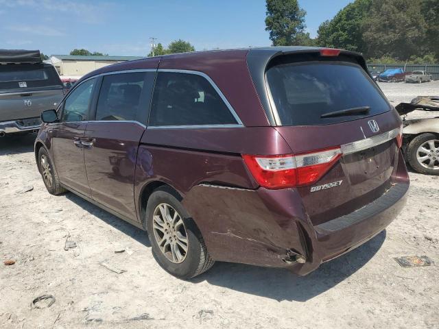 5FNRL5H46DB063047 - 2013 HONDA ODYSSEY EX BURGUNDY photo 2