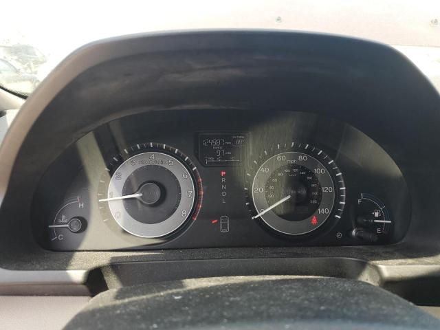 5FNRL5H46DB063047 - 2013 HONDA ODYSSEY EX BURGUNDY photo 9