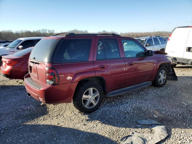 1GNDS13S782175965 - 2008 CHEVROLET TRAILBLAZE LS RED photo 3