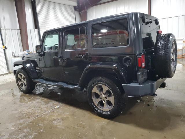 1C4BJWEG5GL324634 - 2016 JEEP WRANGLER U SAHARA BLACK photo 2
