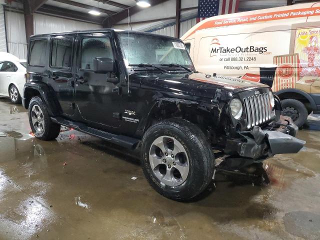 1C4BJWEG5GL324634 - 2016 JEEP WRANGLER U SAHARA BLACK photo 4