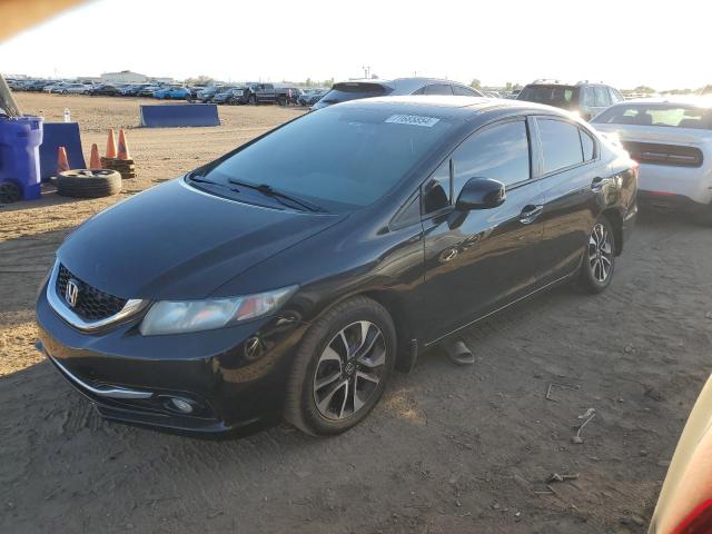19XFB2F92DE212384 - 2013 HONDA CIVIC EXL შავი ფოტო 1