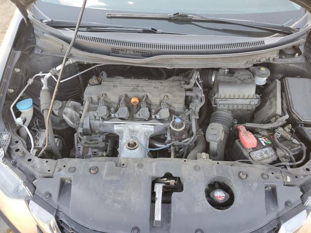 19XFB2F92DE212384 - 2013 HONDA CIVIC EXL შავი ფოტო 11