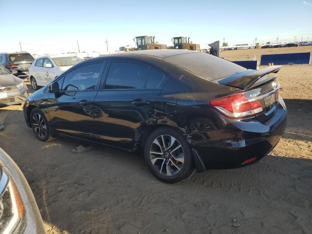 19XFB2F92DE212384 - 2013 HONDA CIVIC EXL შავი ფოტო 2