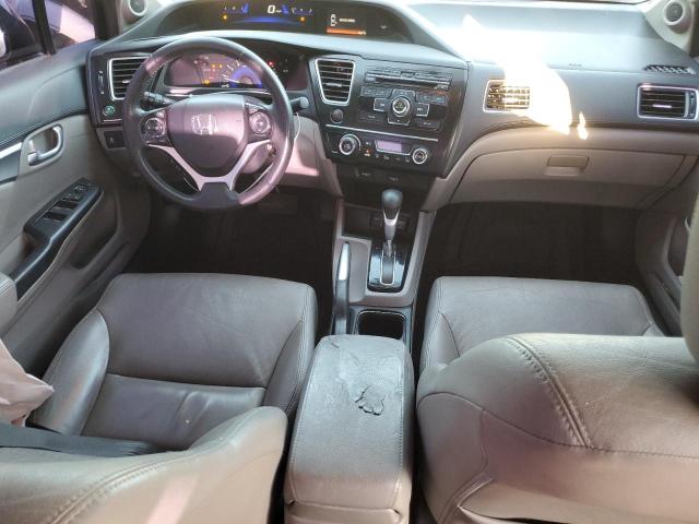 19XFB2F92DE212384 - 2013 HONDA CIVIC EXL შავი ფოტო 8