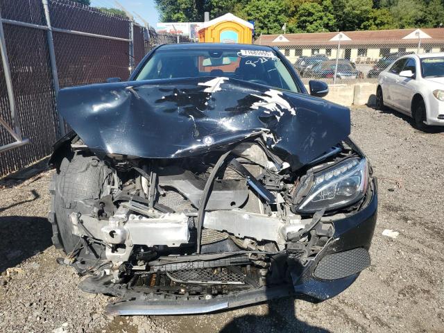 55SWF4KB0FU042417 - 2015 MERCEDES-BENZ C 300 4MATIC BLACK photo 5