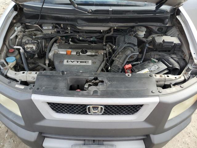 5J6YH28543L003987 - 2003 HONDA ELEMENT EX SILVER photo 12