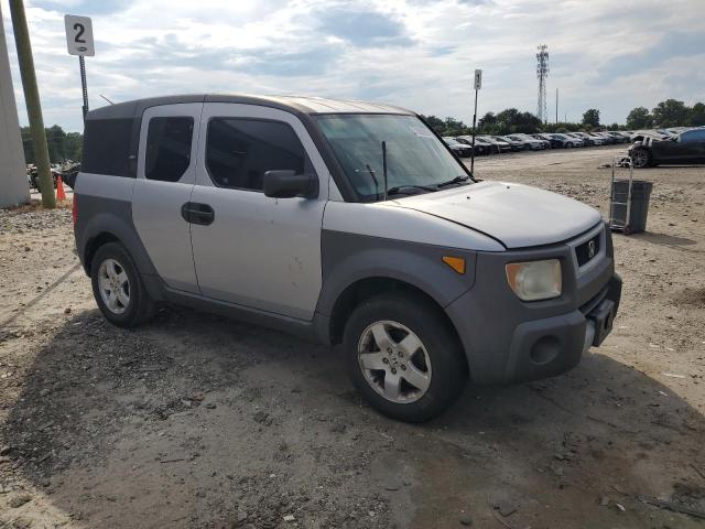 5J6YH28543L003987 - 2003 HONDA ELEMENT EX SILVER photo 4