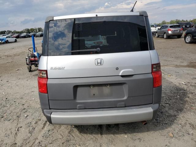 5J6YH28543L003987 - 2003 HONDA ELEMENT EX SILVER photo 6