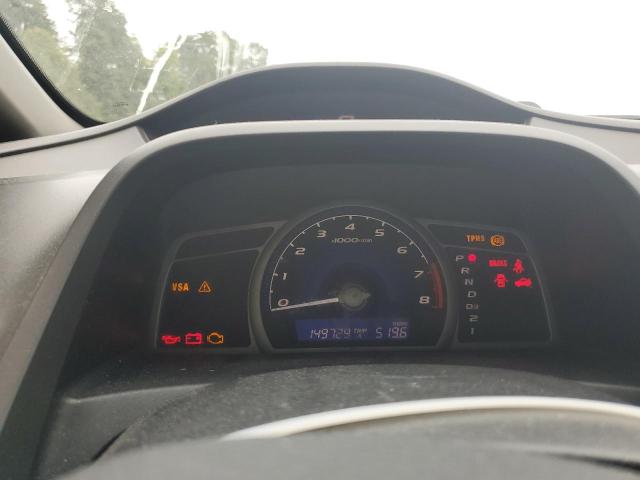 1HGFA16939L020842 - 2009 HONDA CIVIC EXL Qırmızı foto 9