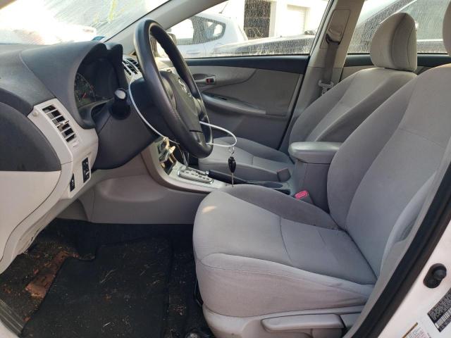 JTDBU4EE2B9168858 - 2011 TOYOTA COROLLA BASE WHITE photo 7