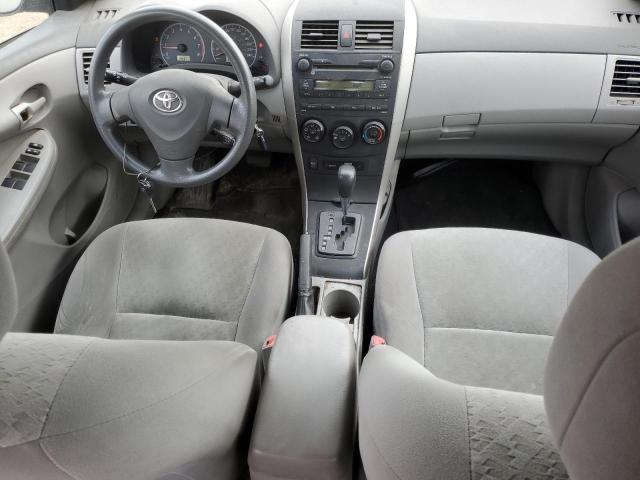 2T1BU40E59C178277 - 2009 TOYOTA COROLLA BASE SILVER photo 8