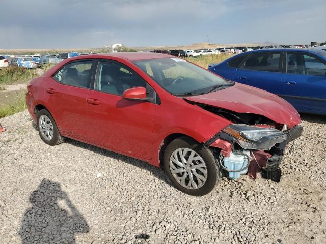 2T1BURHE0JC066749 - 2018 TOYOTA COROLLA L 红色 照片 4