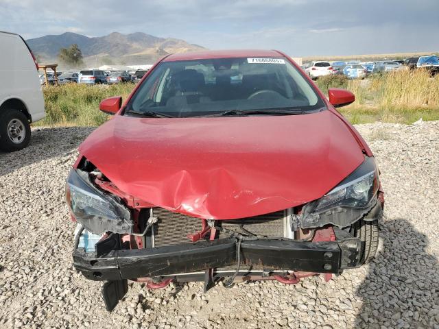 2T1BURHE0JC066749 - 2018 TOYOTA COROLLA L 红色 照片 5