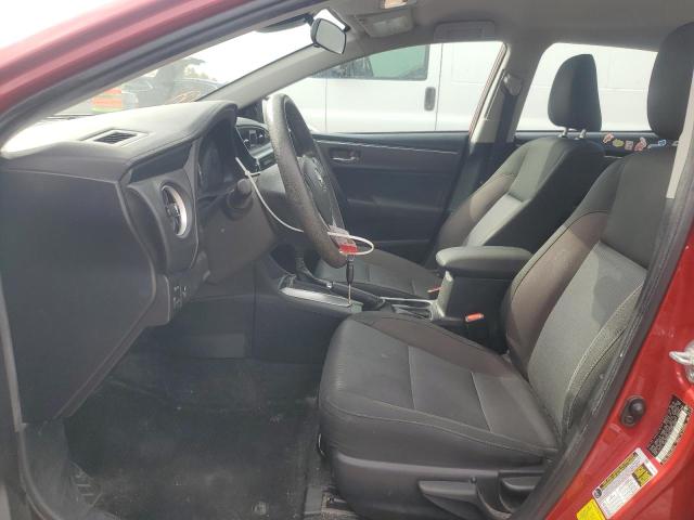 2T1BURHE0JC066749 - 2018 TOYOTA COROLLA L 红色 照片 7