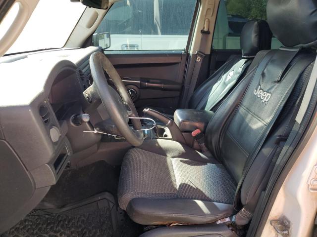 1J4RH4GK4AC118254 - 2010 JEEP COMMANDER SPORT თეთრი ფოტო 7