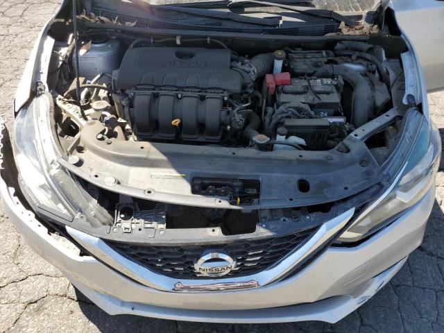 3N1AB7AP9KY322005 - 2019 NISSAN SENTRA S ვერცხლისფერი ფოტო 11