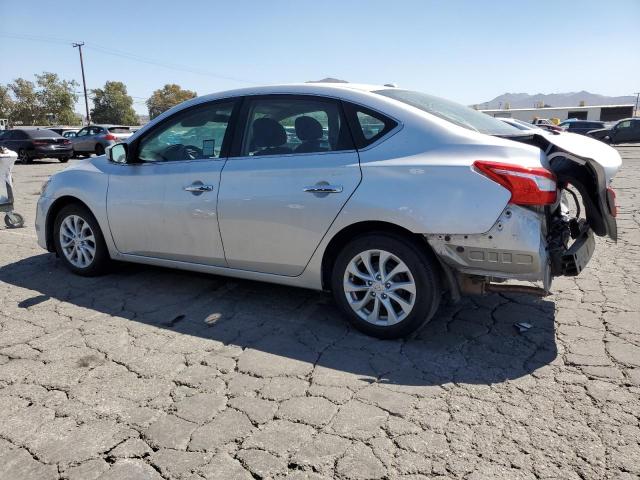 3N1AB7AP9KY322005 - 2019 NISSAN SENTRA S ვერცხლისფერი ფოტო 2