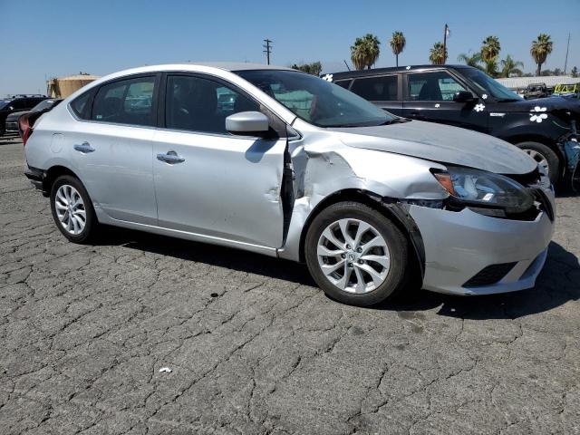 3N1AB7AP9KY322005 - 2019 NISSAN SENTRA S ვერცხლისფერი ფოტო 4