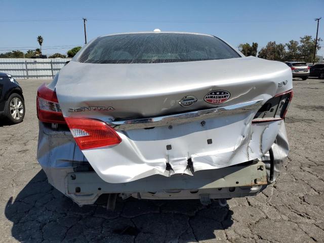 3N1AB7AP9KY322005 - 2019 NISSAN SENTRA S ვერცხლისფერი ფოტო 6