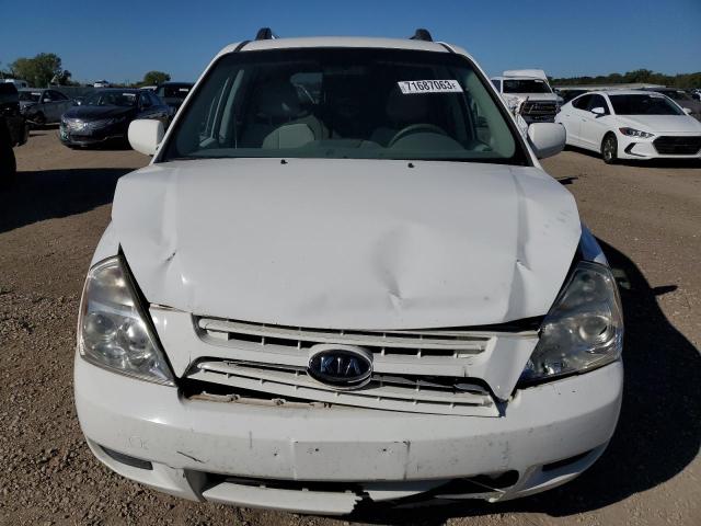 KNDMB233X96280596 - 2009 KIA SEDONA EX WHITE photo 5