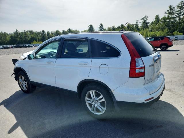 5J6RE4H74AL048628 - 2010 HONDA CR-V EXL WHITE photo 2
